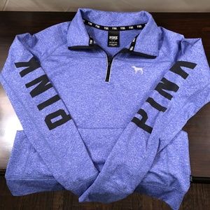 VS PINK Quarter Zip Activewear Small